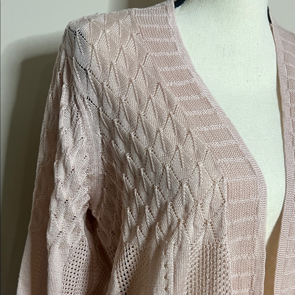 🦩🎟️🩰Women's Pink Knit Sweater - Picture 5 of 13